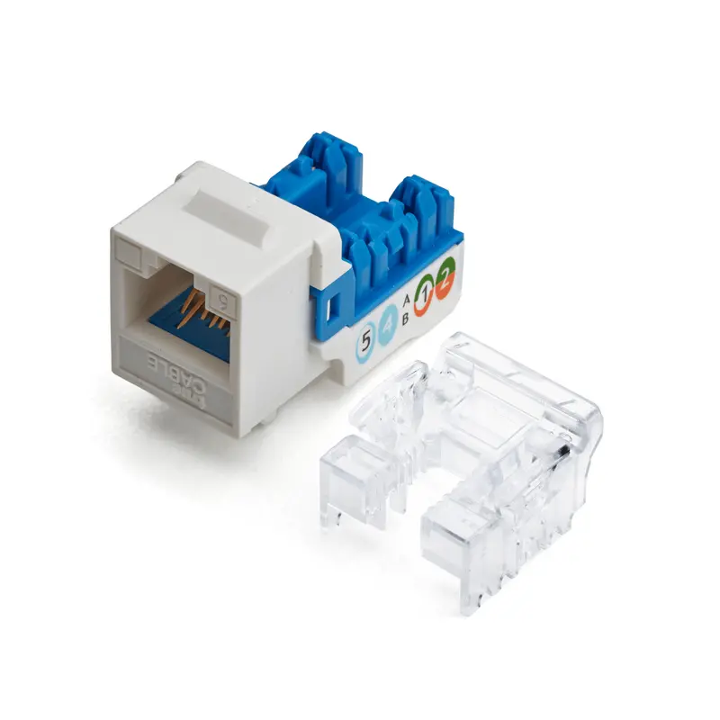 Cat6 Punch Down Keystone Jack｜Unshielded 1