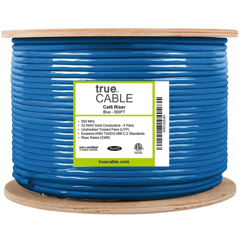 Cat6 Riser Ethernet Cable｜Unshielded 2