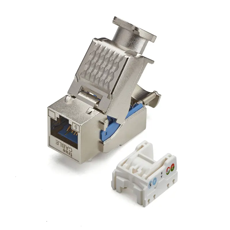 Cat6 Toolless Keystone Jack｜Shielded 1