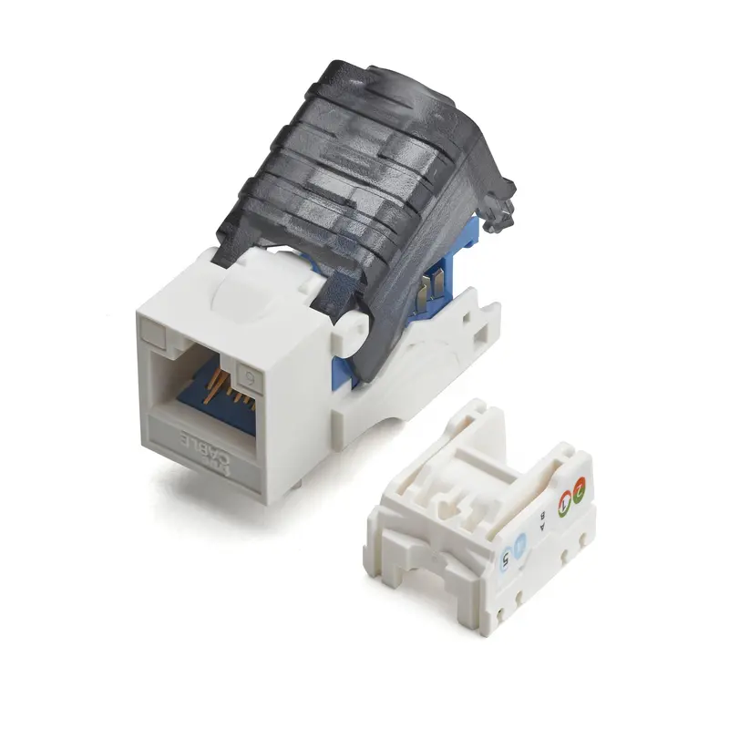 Cat6 Toolless Keystone Jack｜Unshielded 1