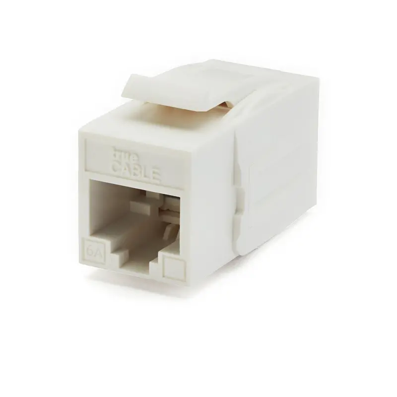 Cat6a Keystone Jack Coupler｜Unshielded 4