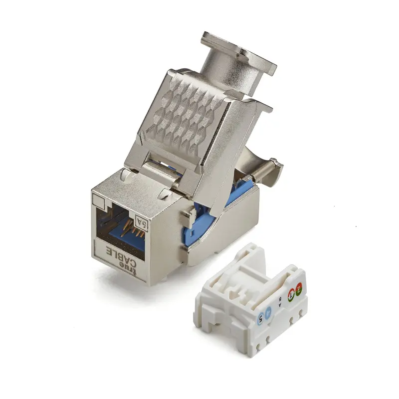 Cat6a Toolless Keystone Jack｜Shielded 1