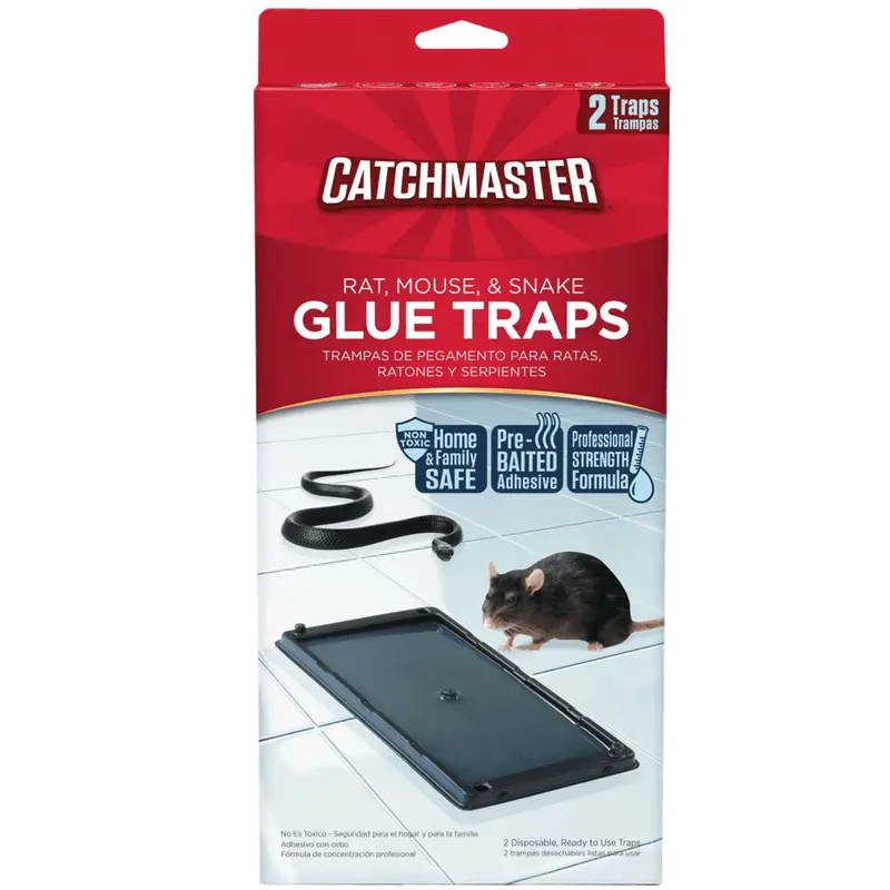 Catchmaster Rat, Mouse, & Snake Glue Traps 1