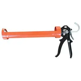 Caulking Gun, Heavy Duty, Smooth Rod, Holds 29-Oz. Cartridge, 14:1 Thrust Ratio 1