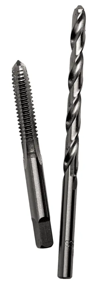 Century Drill And Tool Tap Metric 6.0 X 1.0 #9 Wire Drill Bit Combo Pack 1