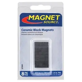 Ceramic Block Magnets, 8-Pc. 1