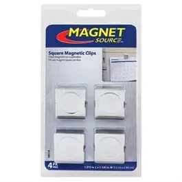 Ceramic Magnetic Clips, Small, 4-Pc. 1
