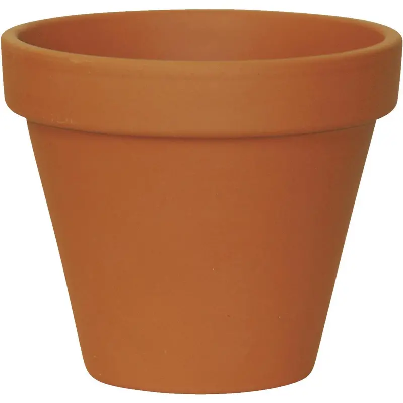 Ceramo 3-3/4 In. H. X 4-1/2 In. Dia. Terracotta Clay Standard Flower Pot 1