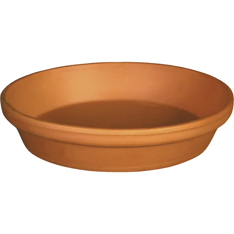 Ceramo 4 In. Terracotta Clay Standard Flower Pot Saucer 1