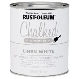 Chalked Paint, White, 30-Oz. 1