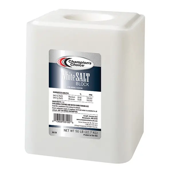 Champion’S Choice® White Salt Block 1