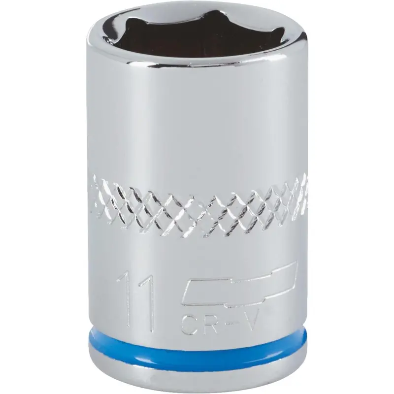 Channellock 1/4 In. Drive 11 Mm 6-Point Shallow Metric Socket 1