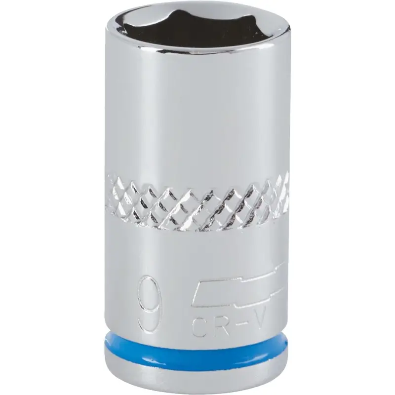 Channellock 1/4 In. Drive 9 Mm 6-Point Shallow Metric Socket 1