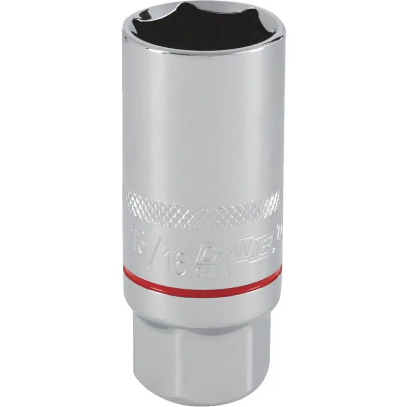 Channellock 3/8 In. Drive 13/16 In. 6-Point Standard Spark Plug Socket 1