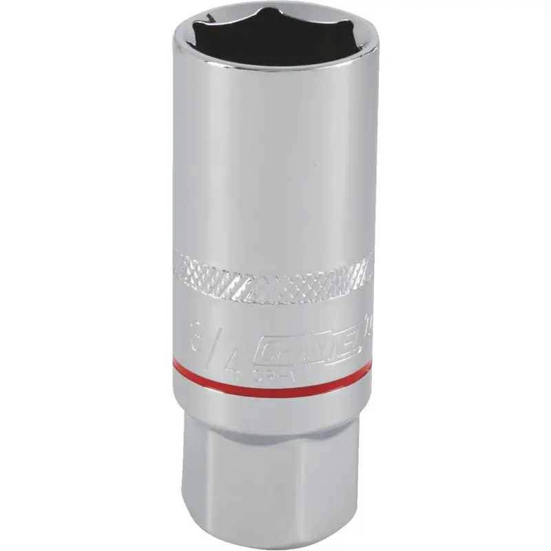 Channellock 3/8 In. Drive 3/4 In. 6-Point Standard Spark Plug Socket 1
