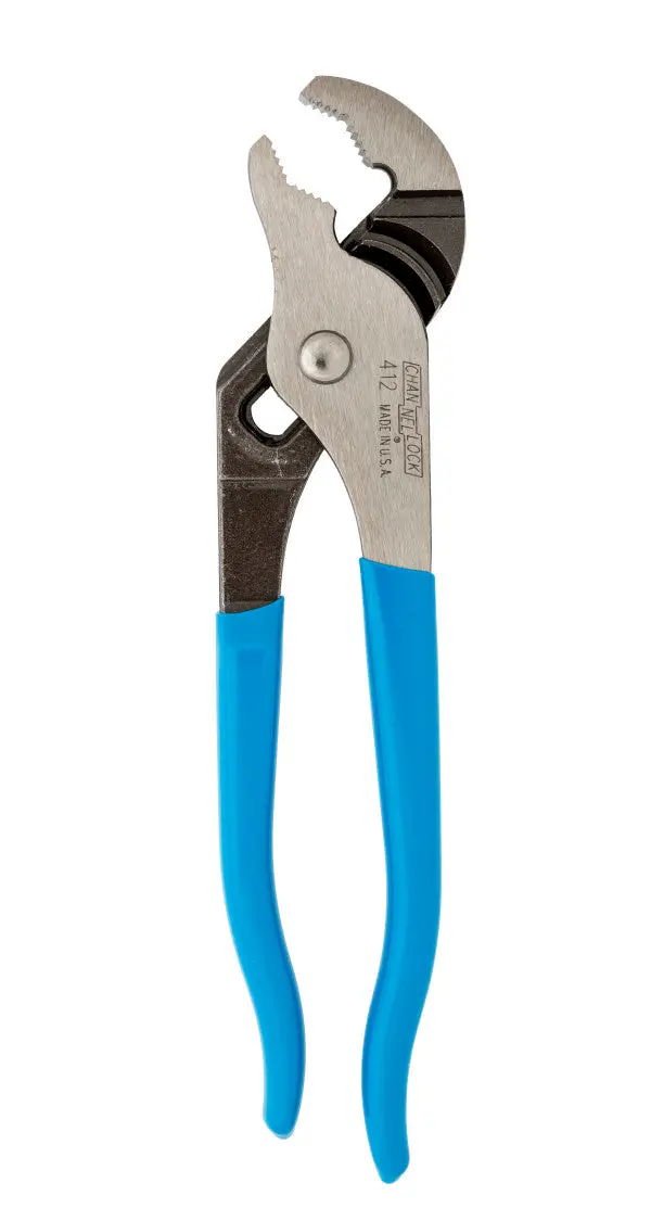 Channellock 412 6-1/2-Inch V-Jaw Tongue And Groove Plier 1