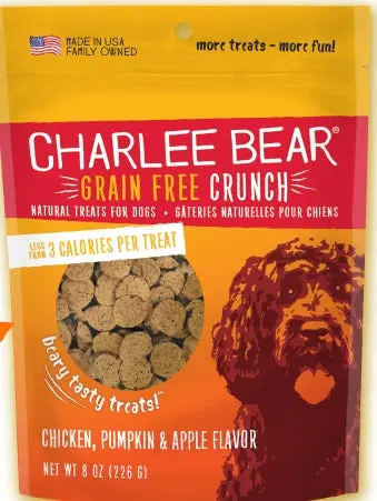 Charlee Bear Grain-Free Bear Crunch Chicken, Pumpkin & Apple Flavor 1