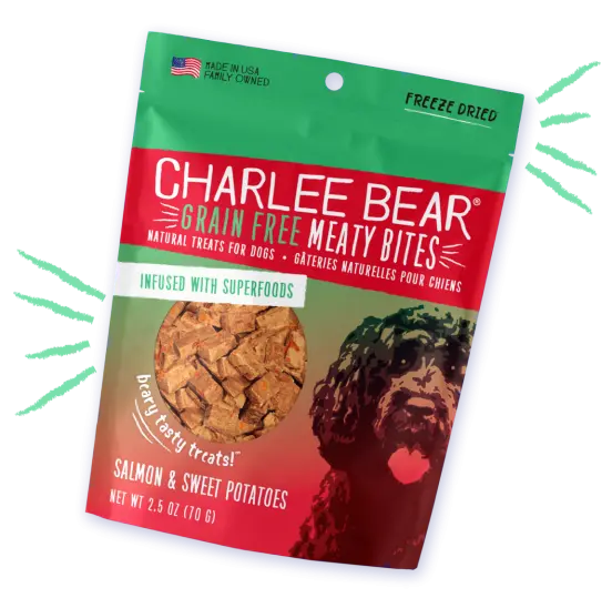 Charlee Bear Grain Free Meaty Bites Salmon & Sweet Potato 1