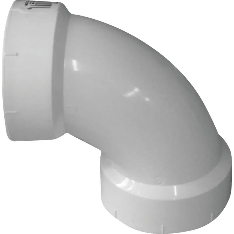 Charlotte Pipe 1-1/2 In. 90D Sanitary Pvc Elbow 1