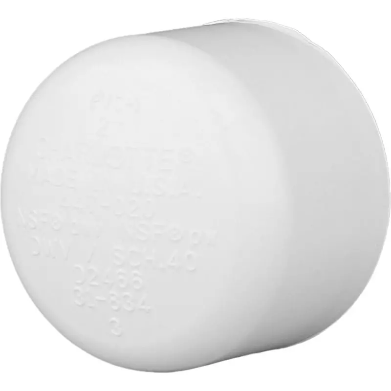 Charlotte Pipe 1-1/2 In. Schedule 40 Pressure Slip Pvc Cap 1