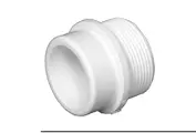 Charlotte Pipe 1-1/2 In. Spg X 1-1/2 In. Mip Schedule 40 Dwv Pvc Adapter (Pvc001110800ha) 1