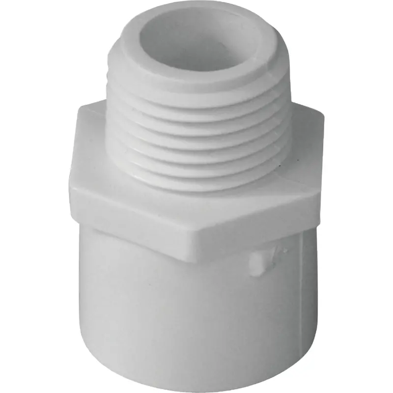 Charlotte Pipe 1-1/4 In. X 1-1/4 In. Schedule 40 Male Pvc Adapter 1