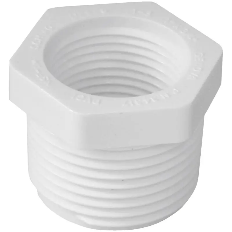 Charlotte Pipe 1 In. Mpt X 3/4 In. Fpt Schedule 40 Pvc Bushing 1