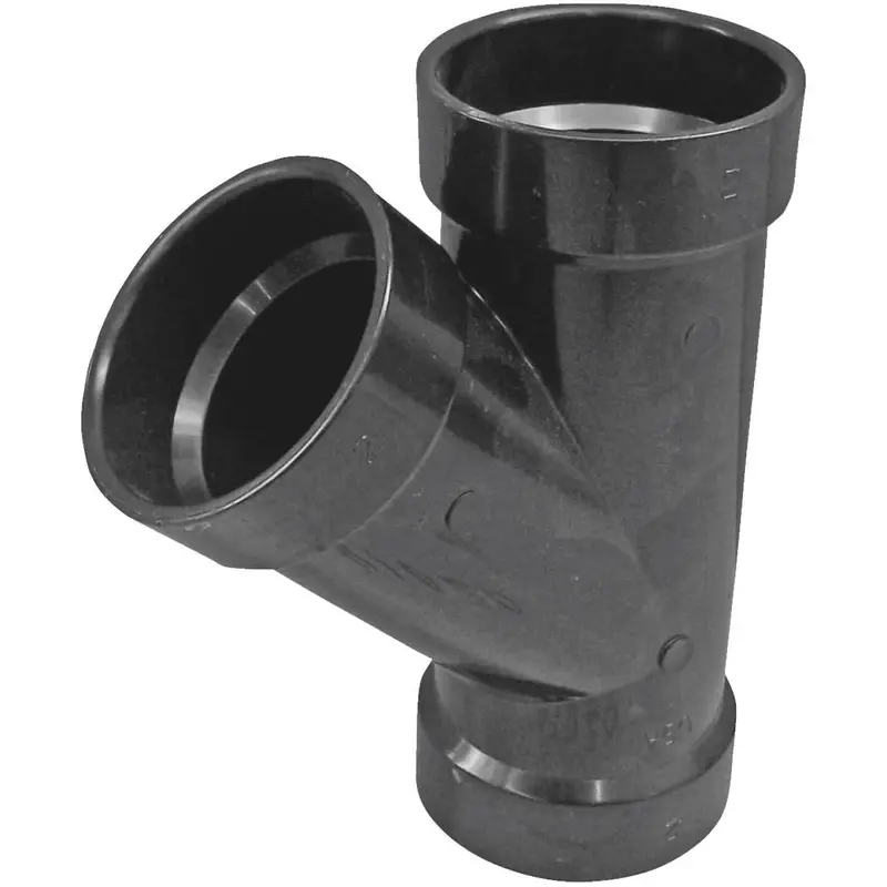 Charlotte Pipe 2 In. Hub X Hub X Hub Abs Wye 1