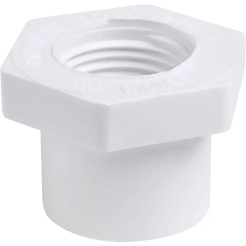 Charlotte Pipe 3/4 In. Spg X 1/2 In. Fpt Schedule 40 Pvc Bushing 1