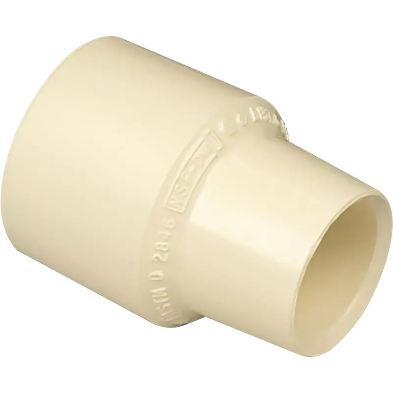 Charlotte Pipe 3/4 In. X 1/2 In. Reducing Cpvc Coupling With Stop 1