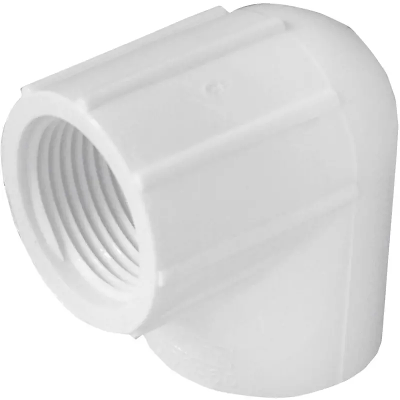 Charlotte Pipe 3/4 In. X 3/4 In. Schedule 40 Solvent X Threaded Pvc Elbow 1