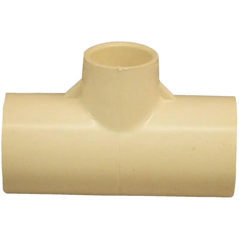 Charlotte Pipe 3/4 In. X 3/4 In. X 1/2 In. Solvent Weldable Cpvc Tee 1