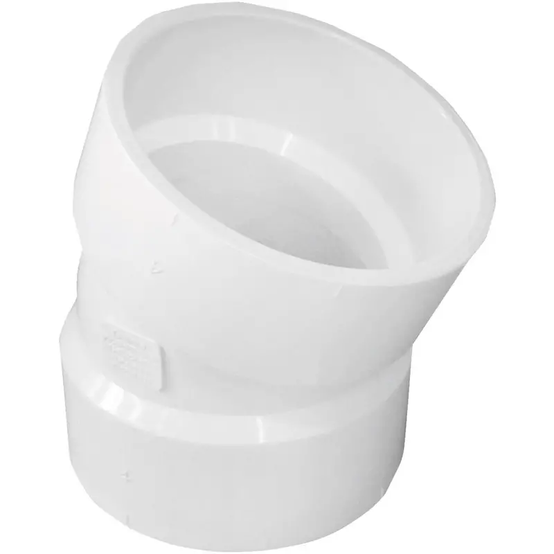 Charlotte Pipe 4 In. 22-1/2D Dwv Pvc Elbow 1