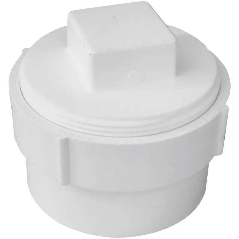 Charlotte Pipe 4 In. Spg X 4 In. Fip Schedule 40 Dwv Pvv Cleanout With Threaded Plug 1