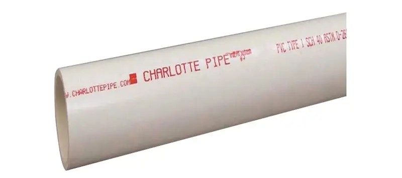 Charlotte Pipe Pvc Schedule 40 Dwv Cellular Core Pipe 1