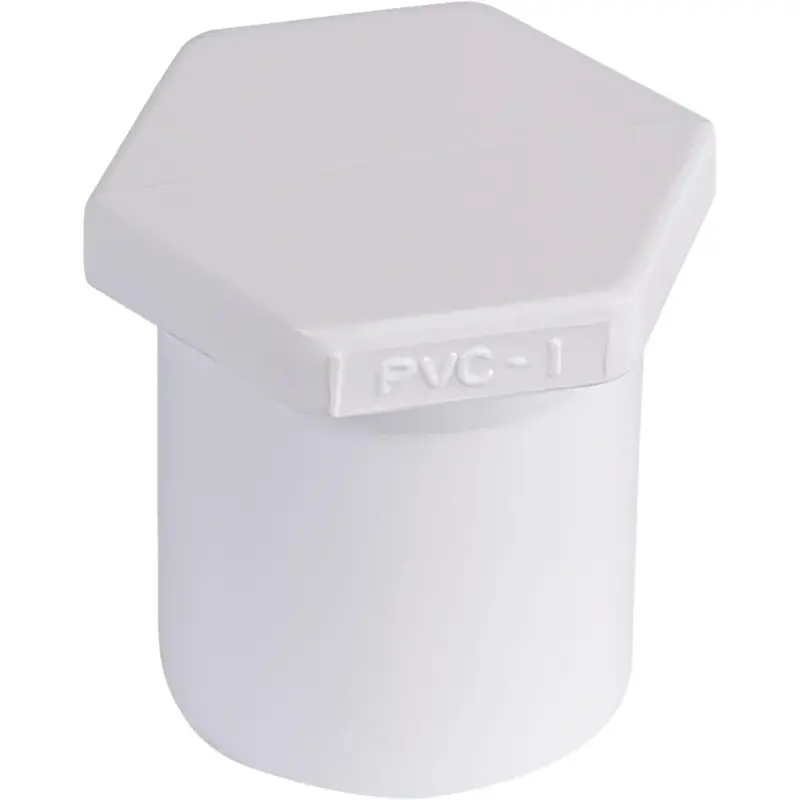 Charlotte Pipe Schedule 40 1/2 In. Spigot Pvc Spigot Plug 1