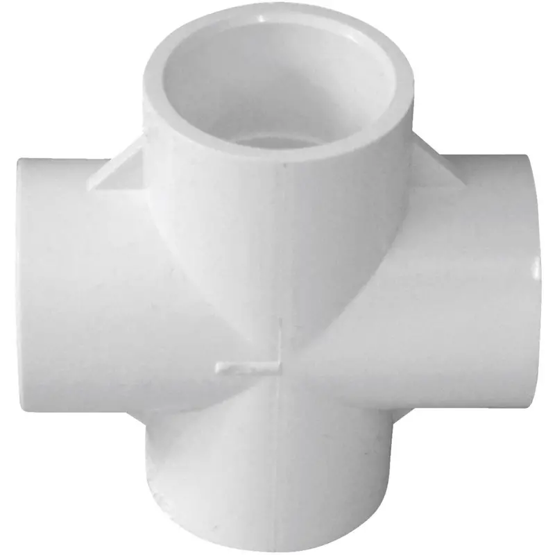 Charlotte Pipe Schedule 40 3/4 In. Pvc Pipe Cross 1