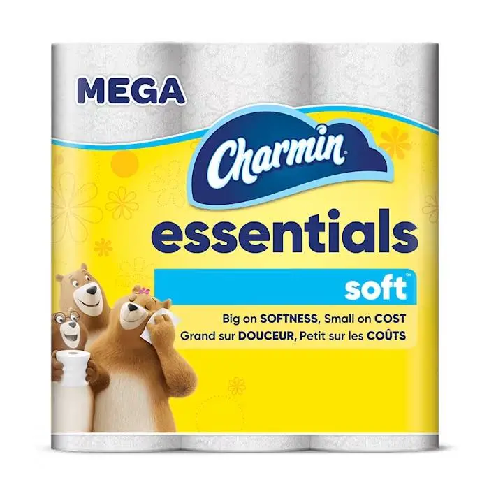 Charmin Essentials Soft Mega Roll 1