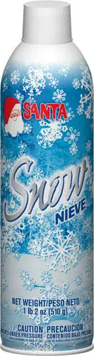 Chase Santa® Snow Decoration Spray 1