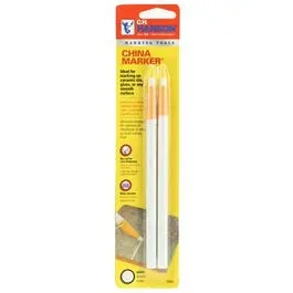 China Marker Pencils, White, 2-Pk. 1