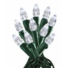 Christmas Led Light Set, C3, Cool White, 70-Ct. 1