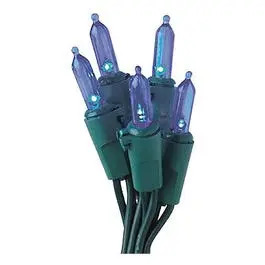 Christmas Led Light Set, Mini, Blue, 100-Ct. 1