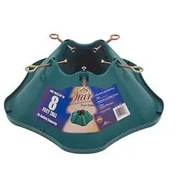 Christmas Tree Stand, Green Plastic, 21.6-In. 1