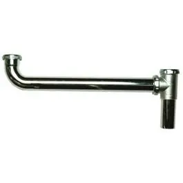 Chrome 2-Bowl End Outlet Drain 1