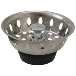 Chrome Basket Sink Strainer 1