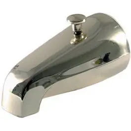Chrome Bathtub Diverter Spout 1