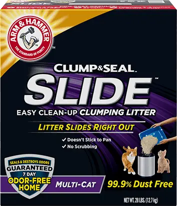 Church & Dwight Arm & Hammer™ Slide™ Easy Clean-Up Clumping Litter Multi-Cat 1