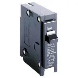 Circuit Breaker, Ul, Single Pole, 15A, 120-Volt 1