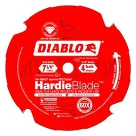 Circular Saw Hardie Blade, 7-1/4-In. X 4T 1