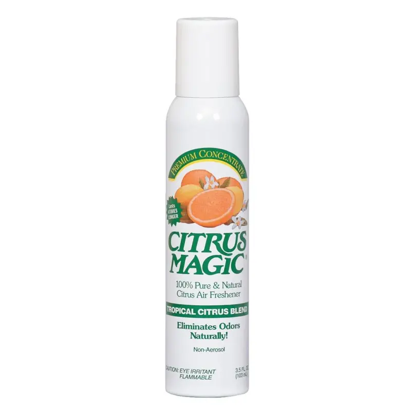 Citrus Magic 3.5 Oz. Tropical Citrus Non-Aerosol Spray Air Freshener 1